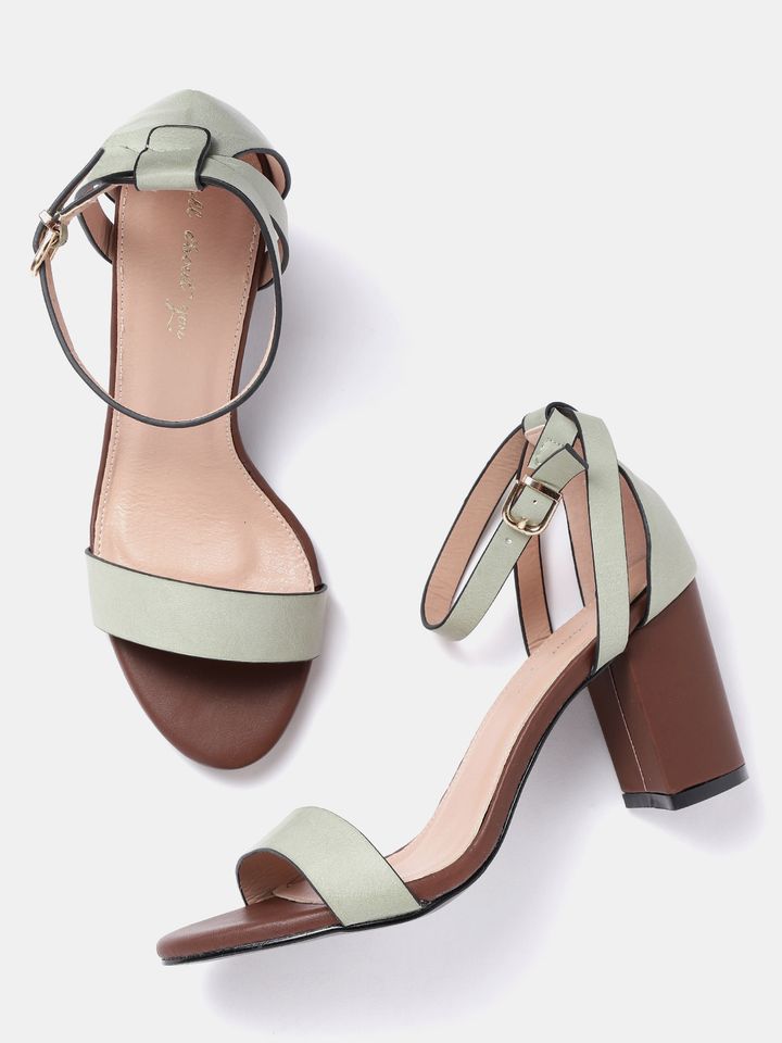 block heels myntra