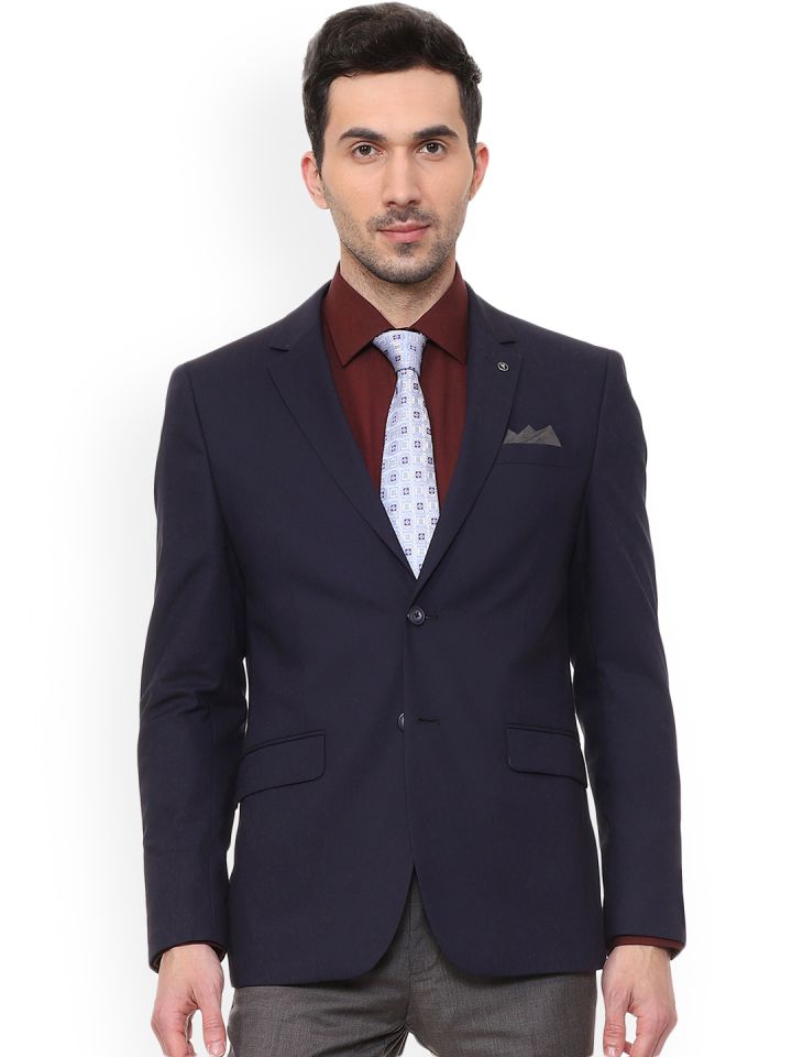Van heusen top navy blue blazer