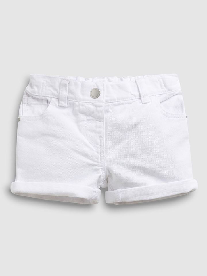 Next white shop shorts