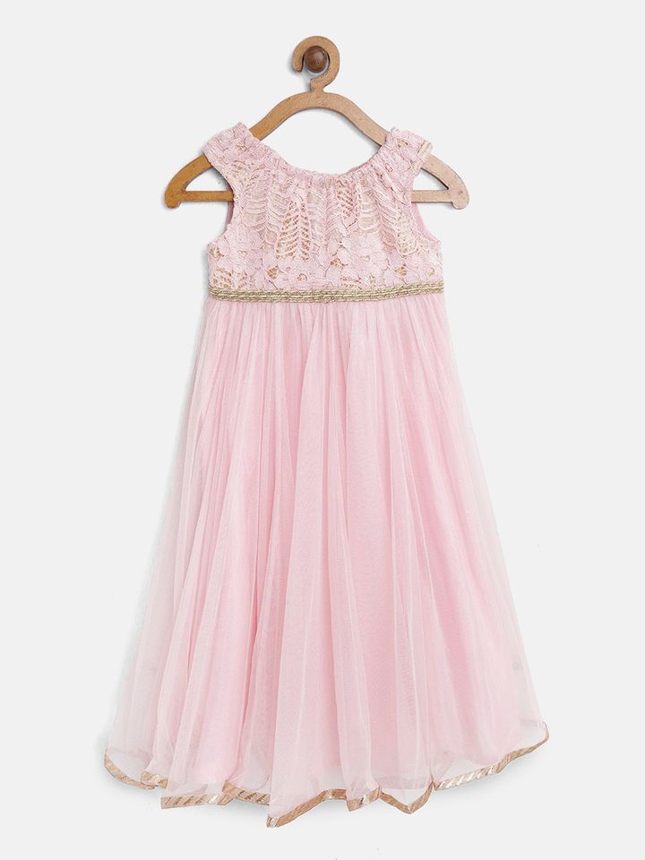 Biba pink solid maxi dress Clearance