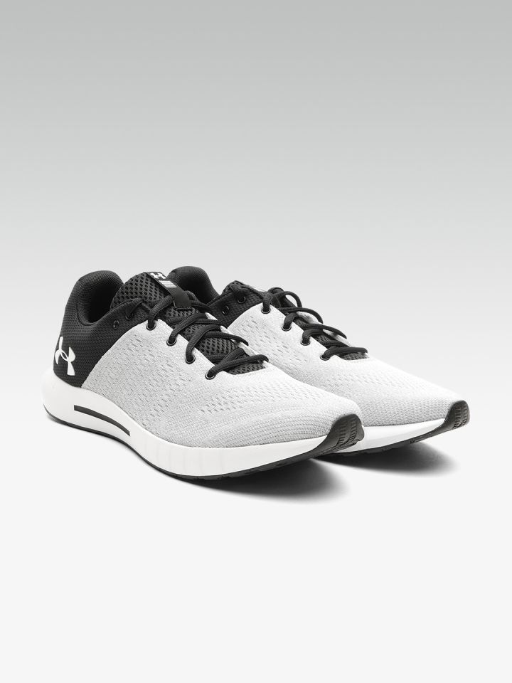 Buy UNDER ARMOUR Men Grey Black Micro G Pursuit Running Shoes