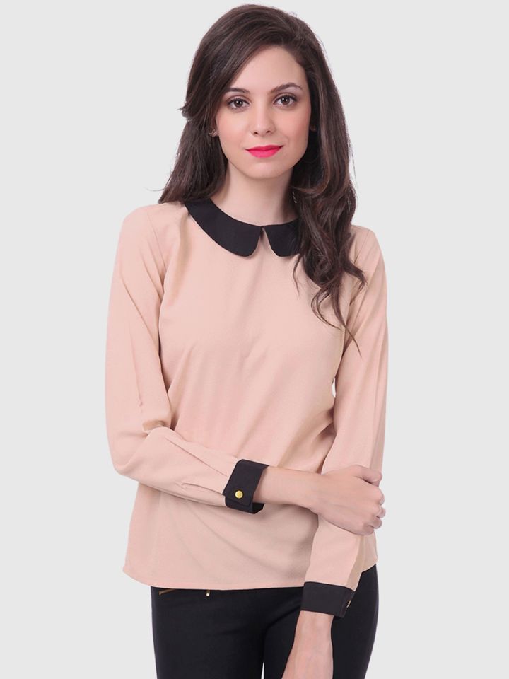 Pink peter 2024 pan collar top