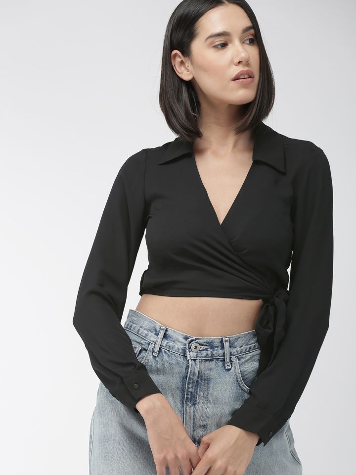 Forever 21 outlet wrap top