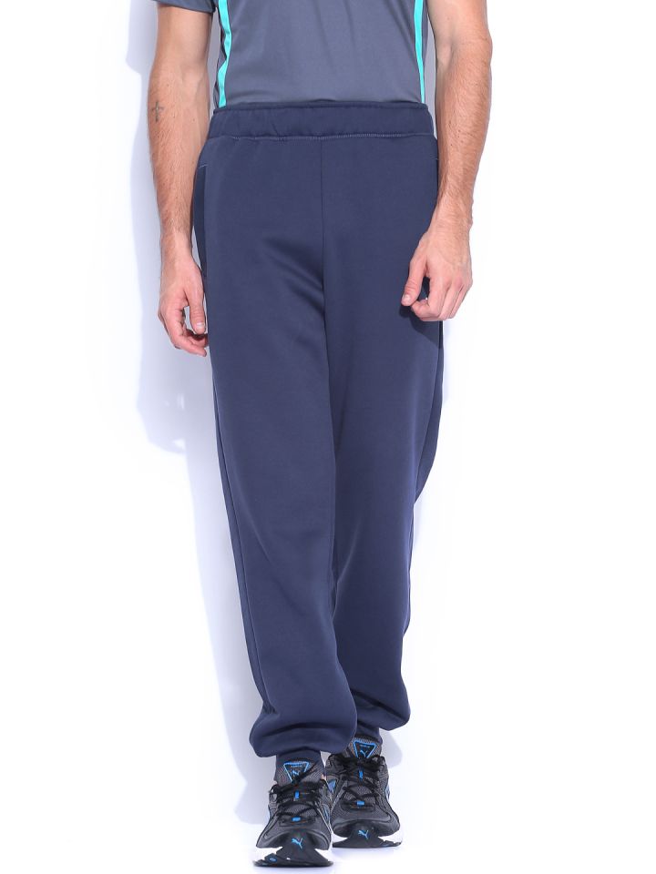 puma navy track pants