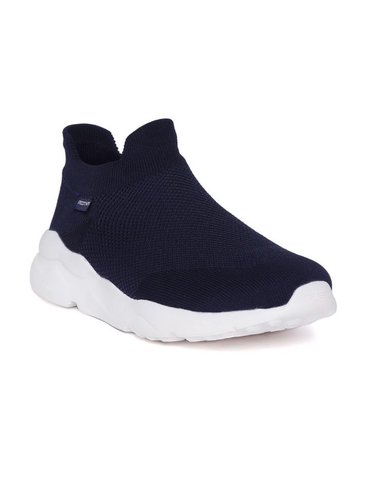 red tape high top slip on sports shoes