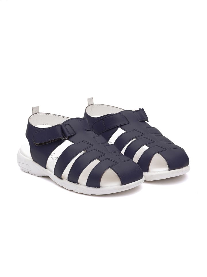 Buy Carlton London Boys Navy Blue Fisherman Sandals Sandals for