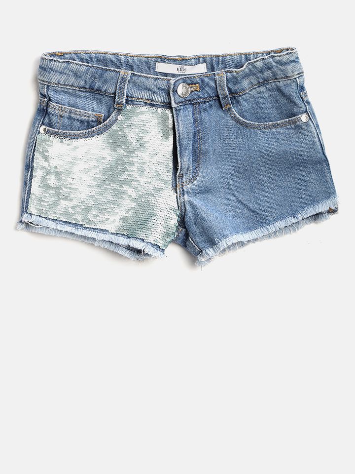 marks and spencer denim shorts