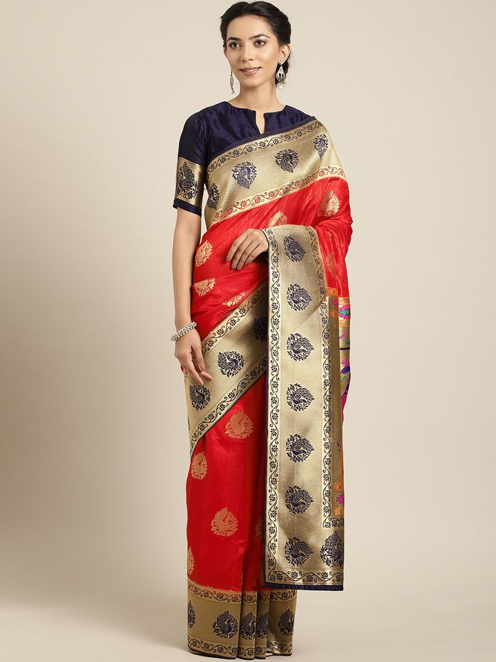 marathi silk sarees