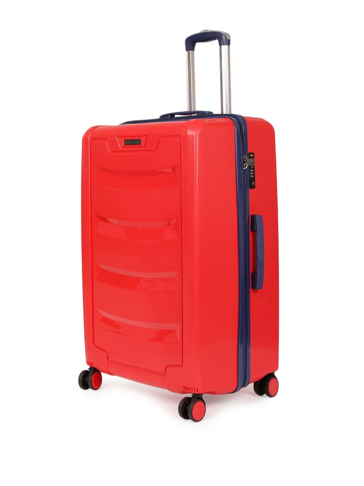 Nautica red suitcase outlet