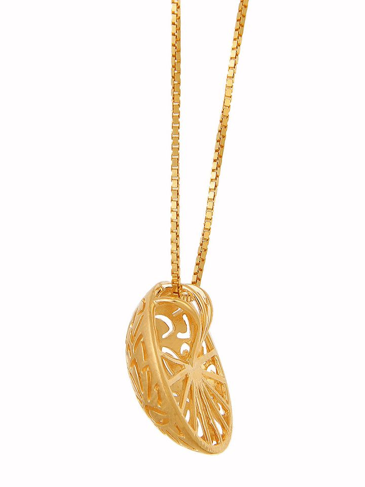 Mia By Tanishq 14KT Yellow Gold Pendant 