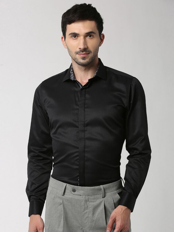 Peter england on sale black shirt