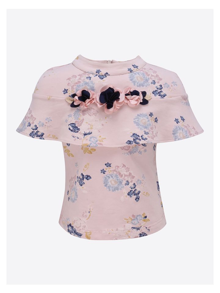 Buy CUTECUMBER Girls Pink Printed Top - Tops for Girls 9398099 | Myntra