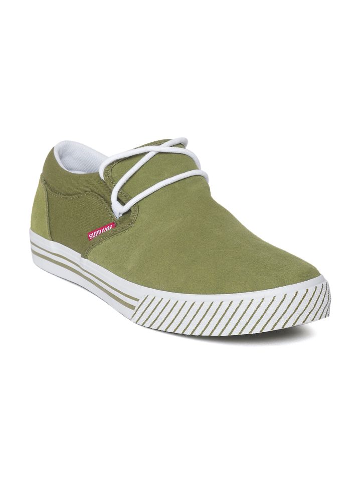 supra olive green shoes