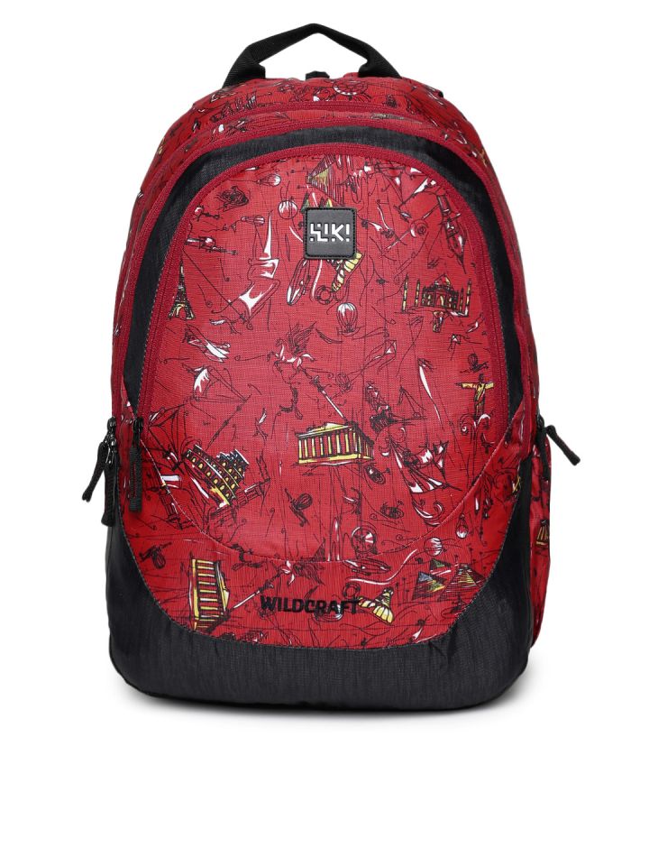 Wildcraft red online backpack