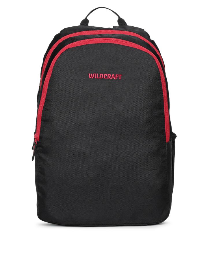 Buy Wildcraft Unisex Black Solid Backpack Backpacks for Unisex