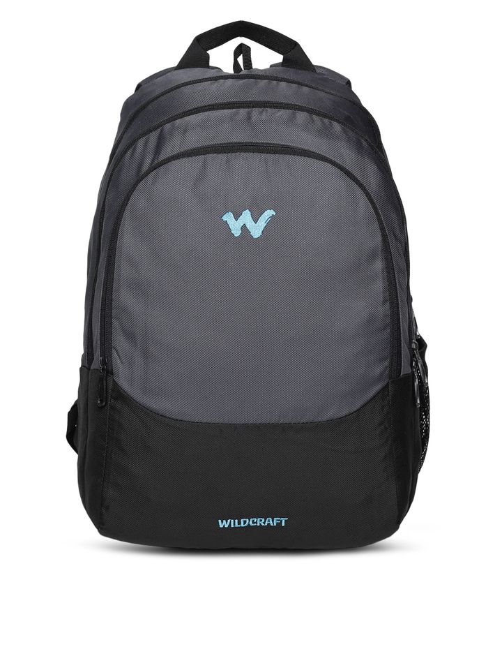 Wildcraft unisex black solid backpack clearance