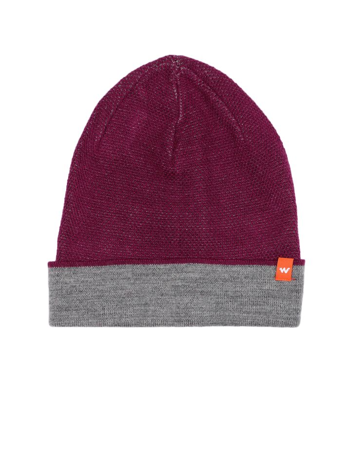 Beanie top caps myntra