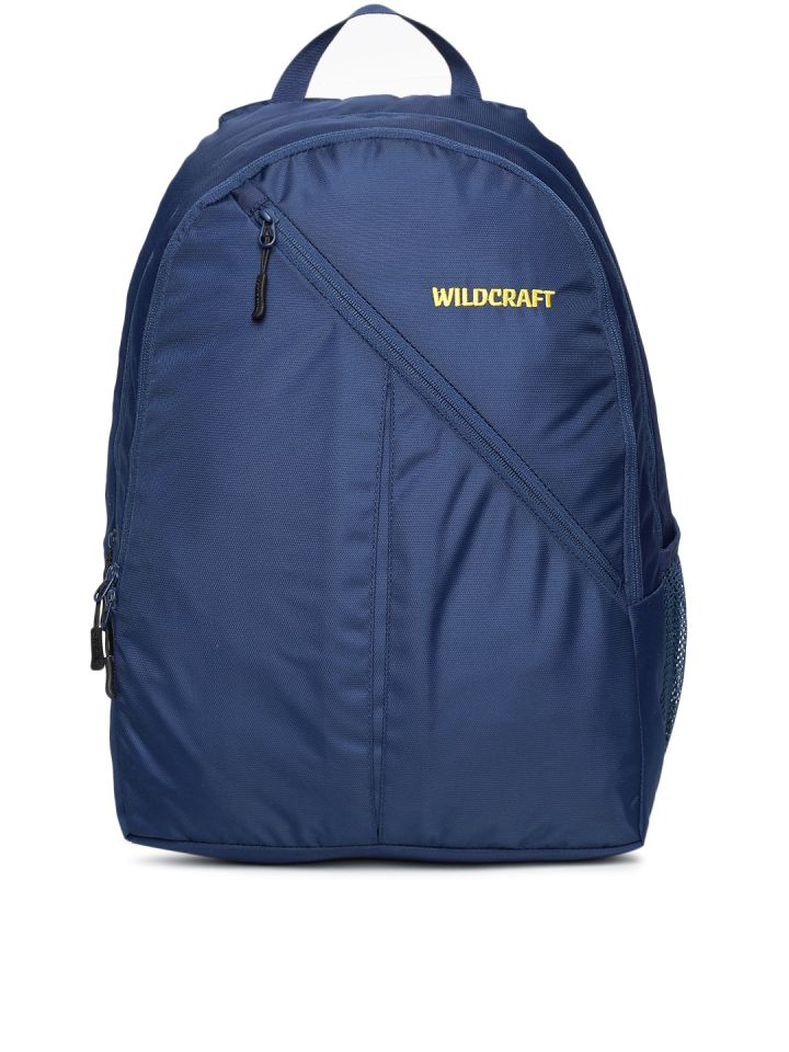 Buy Wildcraft Unisex Blue Brand Logo Backpack Myntra
