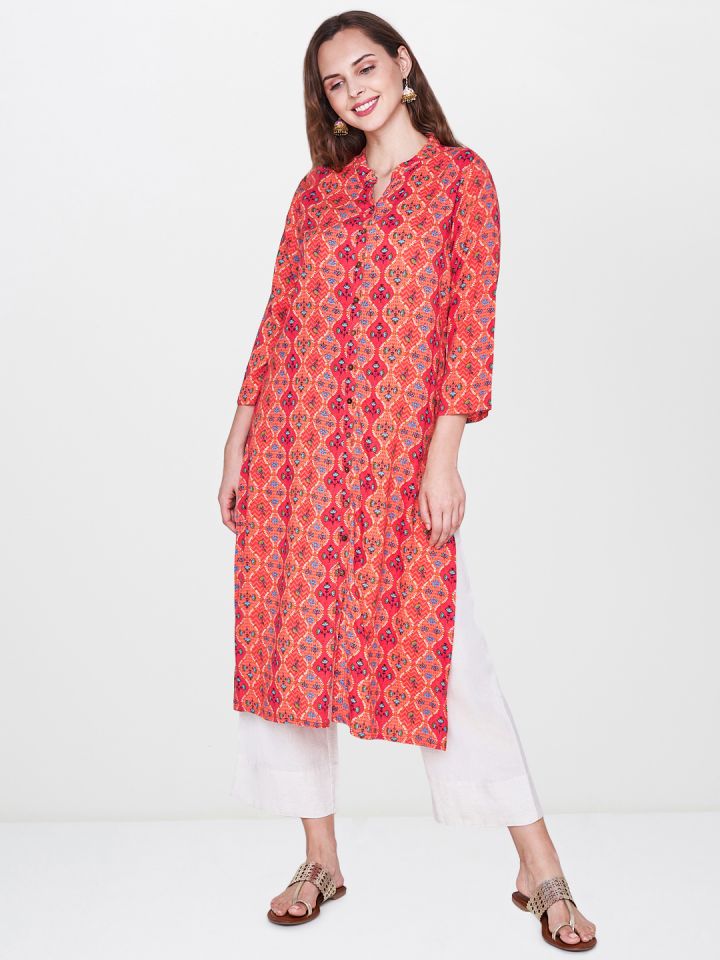 Global desi discount kurtis on myntra