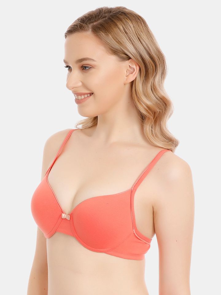 Zivame Womens Non-Wired Regular Bra , Color: Mango, Size: 32C : Buy Online  at Best Price in KSA - Souq is now : Fashion
