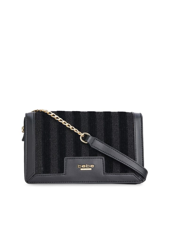 bebe black purse