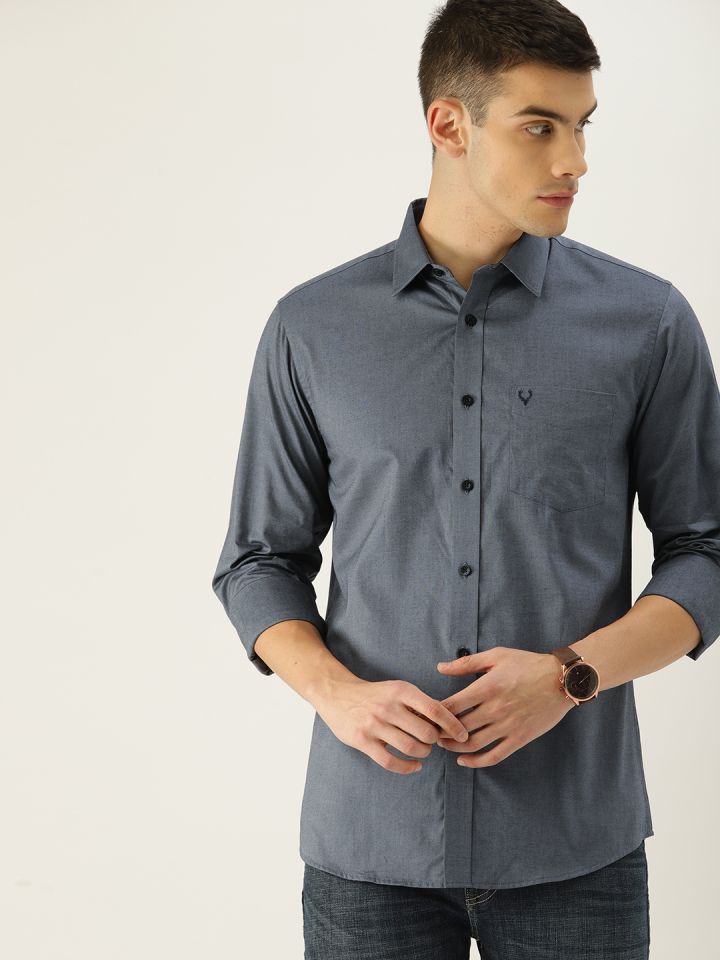 Allen solly grey shirt 2025