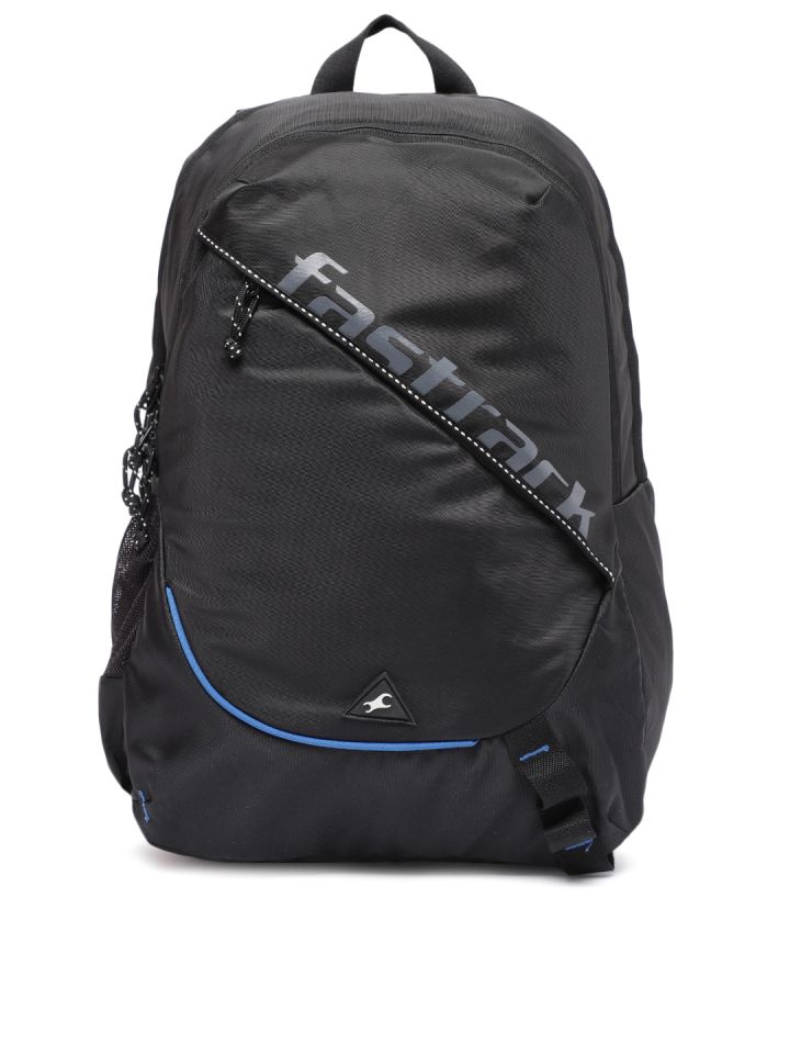 Buy Fastrack Men Black Brand Logo Backpack Myntra