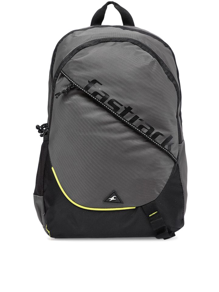 fastrack grey backpack