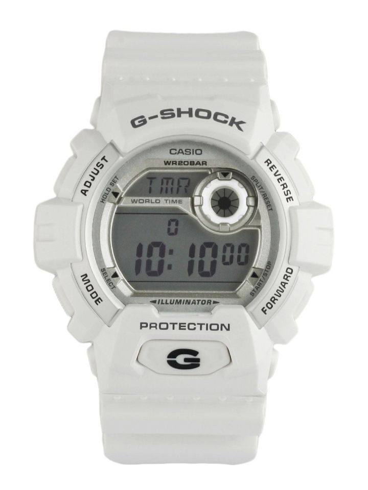 Buy CASIO G Shock White Men Digital Watch G356 G 8900A 7DR