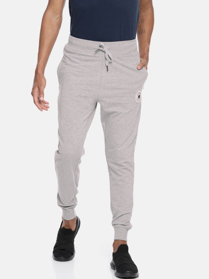 Mens grey 2024 converse joggers
