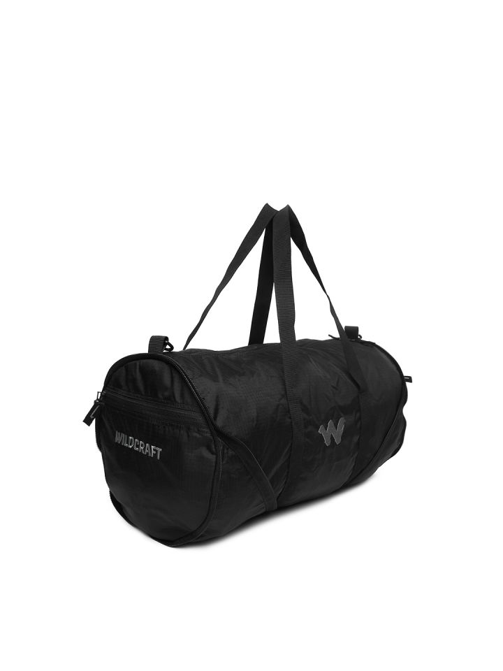 Wildcraft Unisex Black Frisbee 2 Foldable Duffle Bag