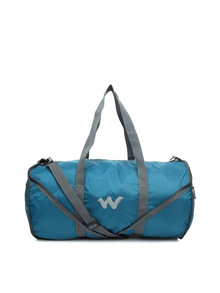 Buy Wildcraft Unisex Teal Blue Frisbee 2 Foldable Duffle Bag