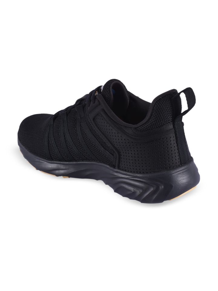 Campus Men Black Running Shoes