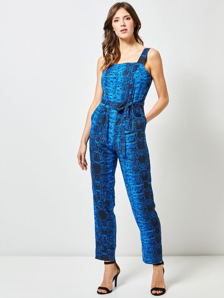 dorothy perkins blue jumpsuit