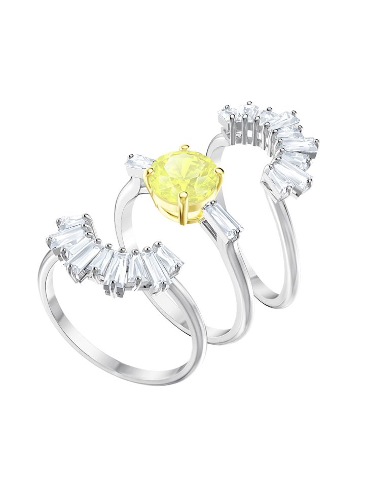 Swarovski 3 ring shop set
