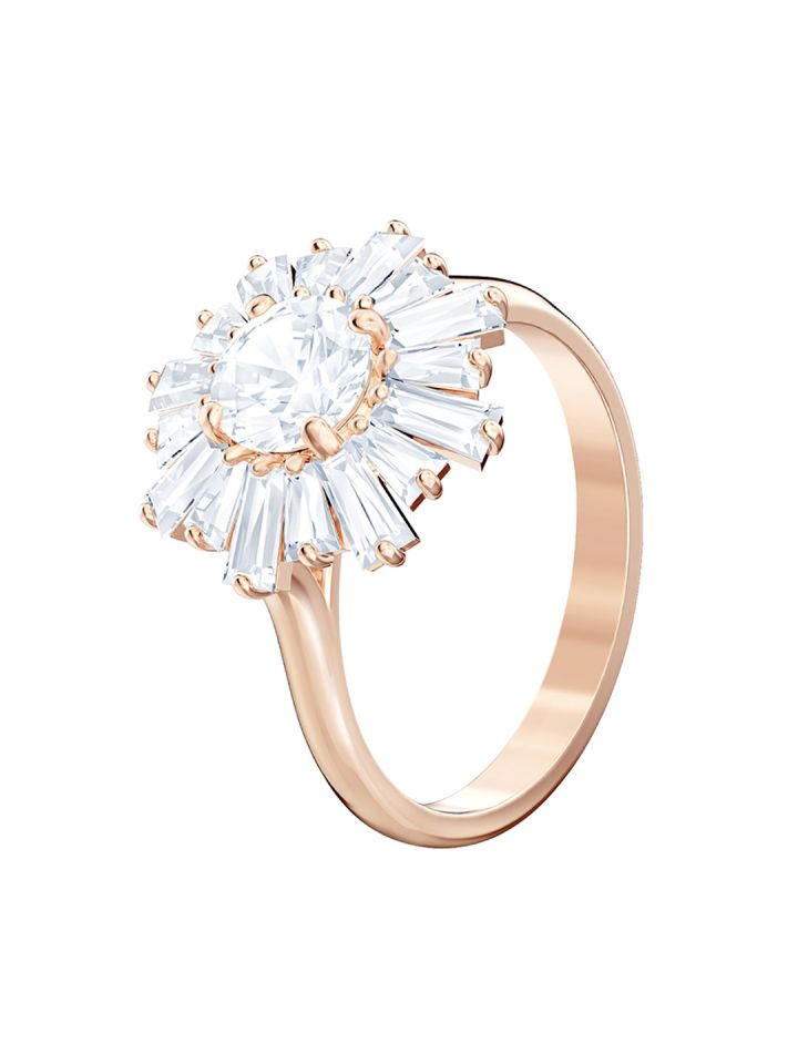 Swarovski lady flower ring outlet