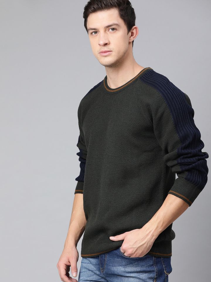 charcoal grey sweater mens