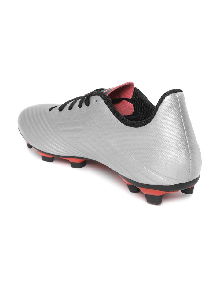 Buy ADIDAS Men Silver Toned Black Predator 19.4 Fixed Ground