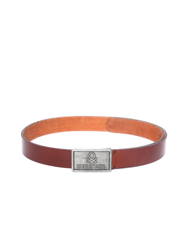 Solid Leather Belt - Belts for Men 