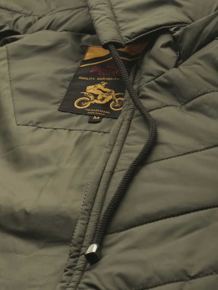 Fox chunk olive quilted jacket on sale