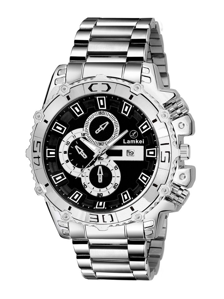 Buy Lamkei Men Black Analogue Watch LAM 1129 Watches for
