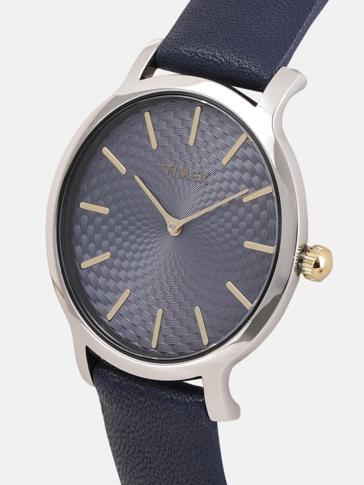 Timex Women Navy Blue Analogue Watch TW2R36300