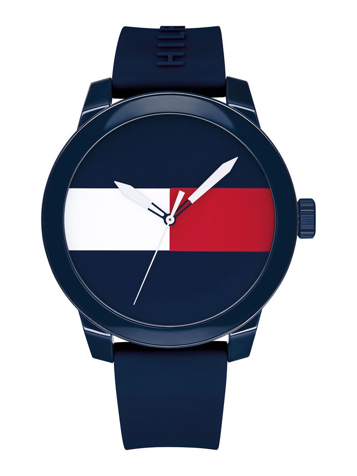 Tommy hilfiger navy blue analog watch Clearance