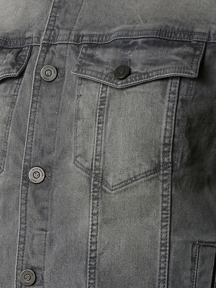 peter england jeans jacket
