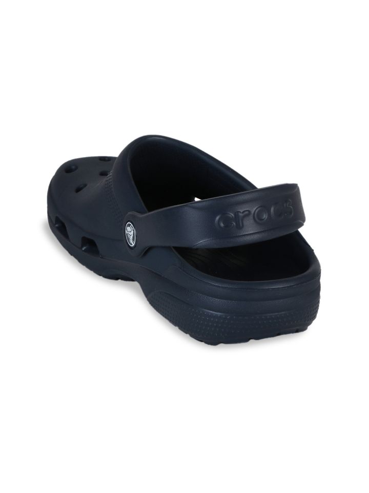 crocs men navy sandals