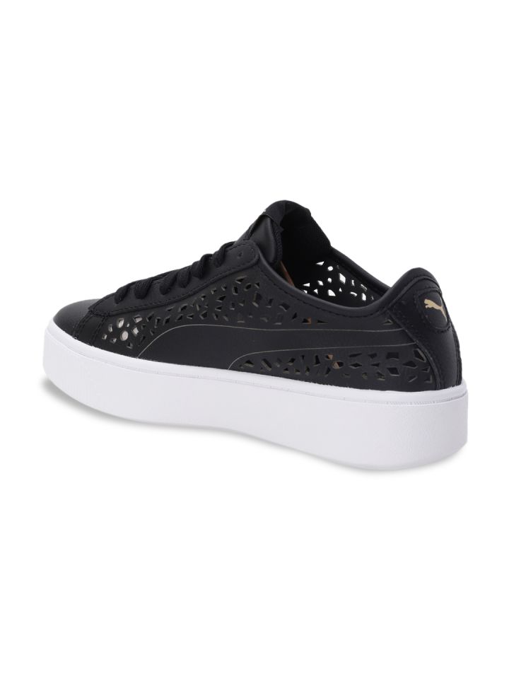 Puma vikky stacked laser cut outlet