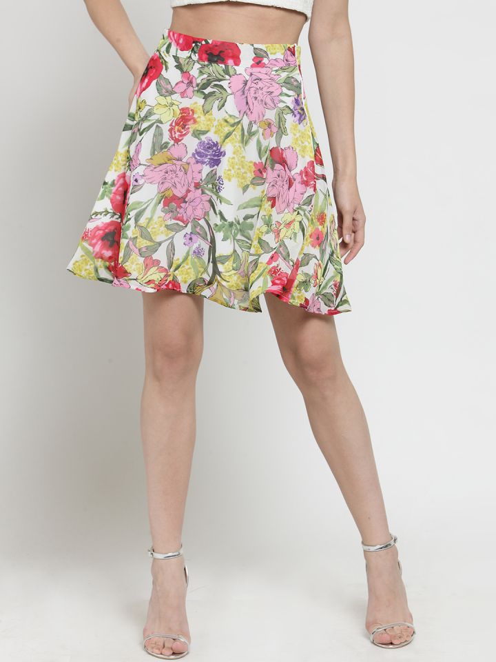 Short skirt outlet in myntra