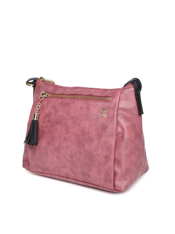 Buy Baggit Pink Solid Sling Bag Handbags for Women 9666117 Myntra