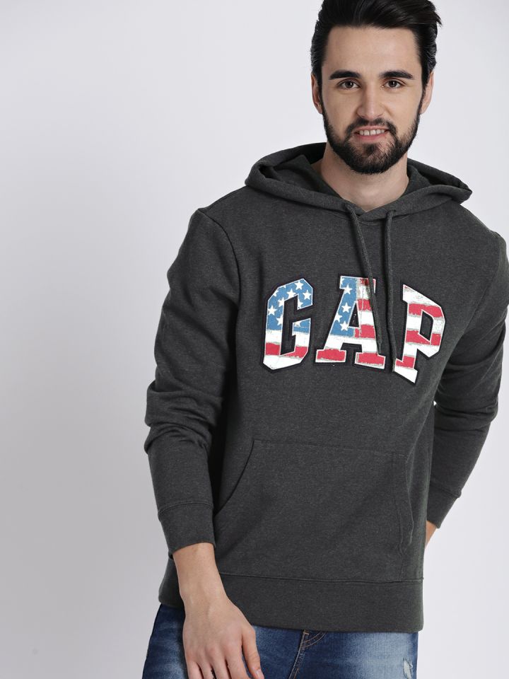 gap men's hooded sweatshirt