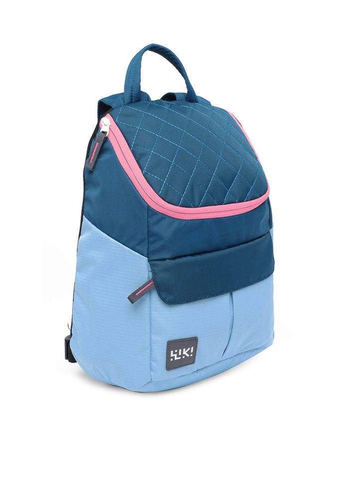 Buy Wildcraft Unisex Blue Trix18 Colourblocked Backpack